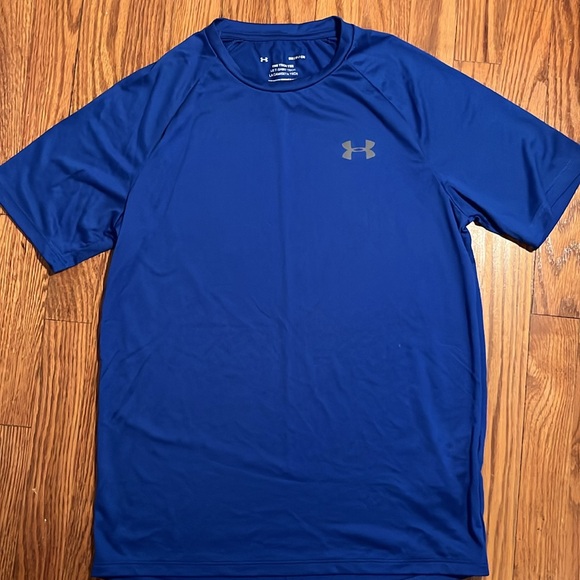 Under Armour Tech Tee Blue - Picture 2 of 4